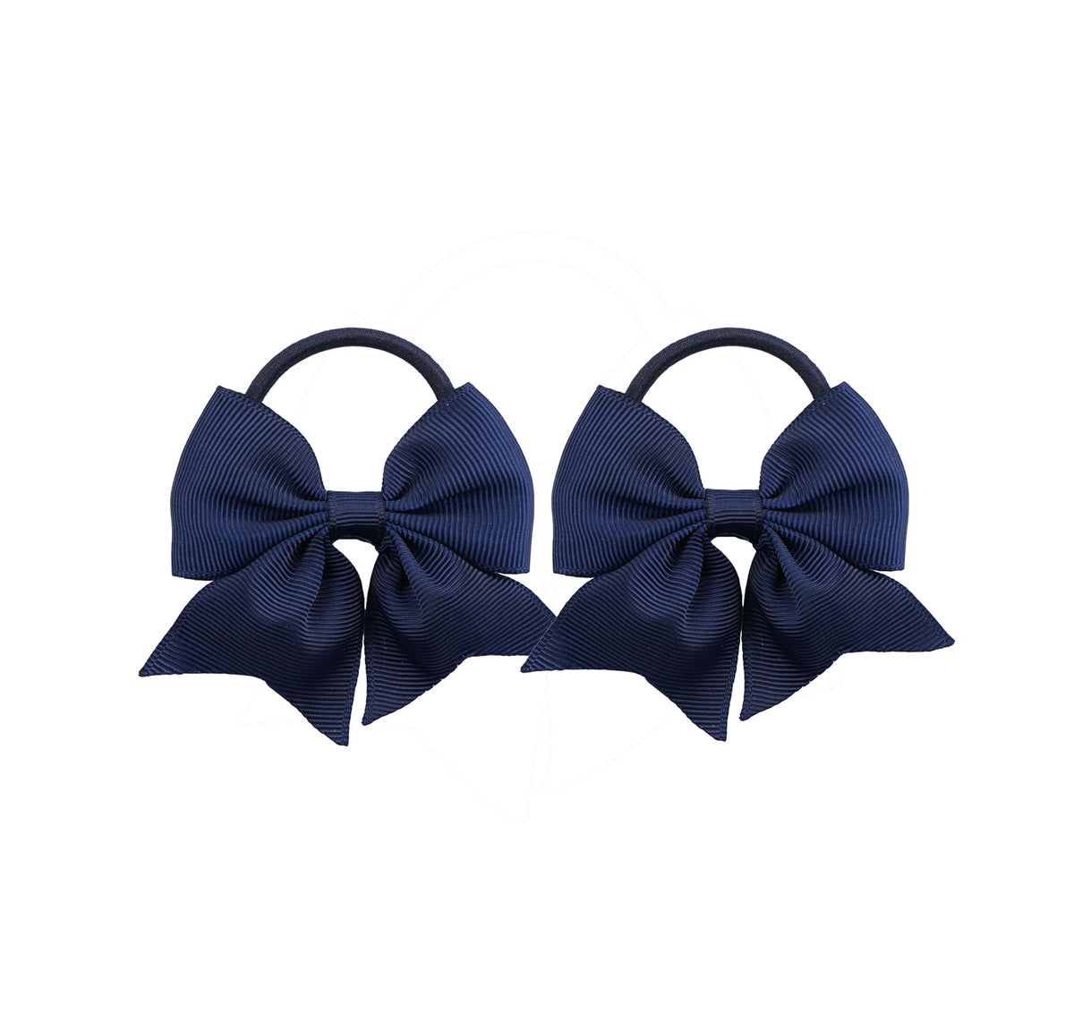 LDDCX Baby Hair Ties Navy Blue Bows Pack keeps little ponytails secure and stylish.