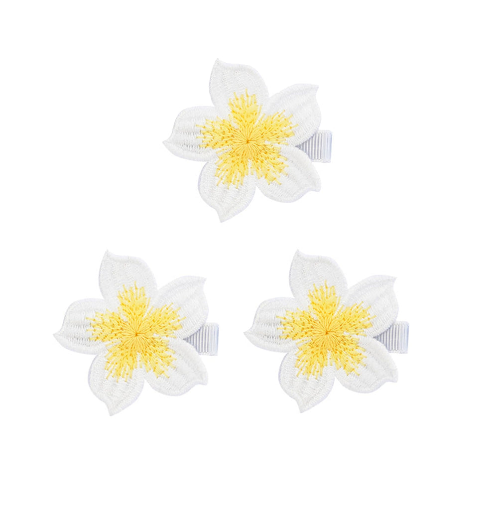 LDDCX white hair clip headband for baby girls offers secure, comfy styling