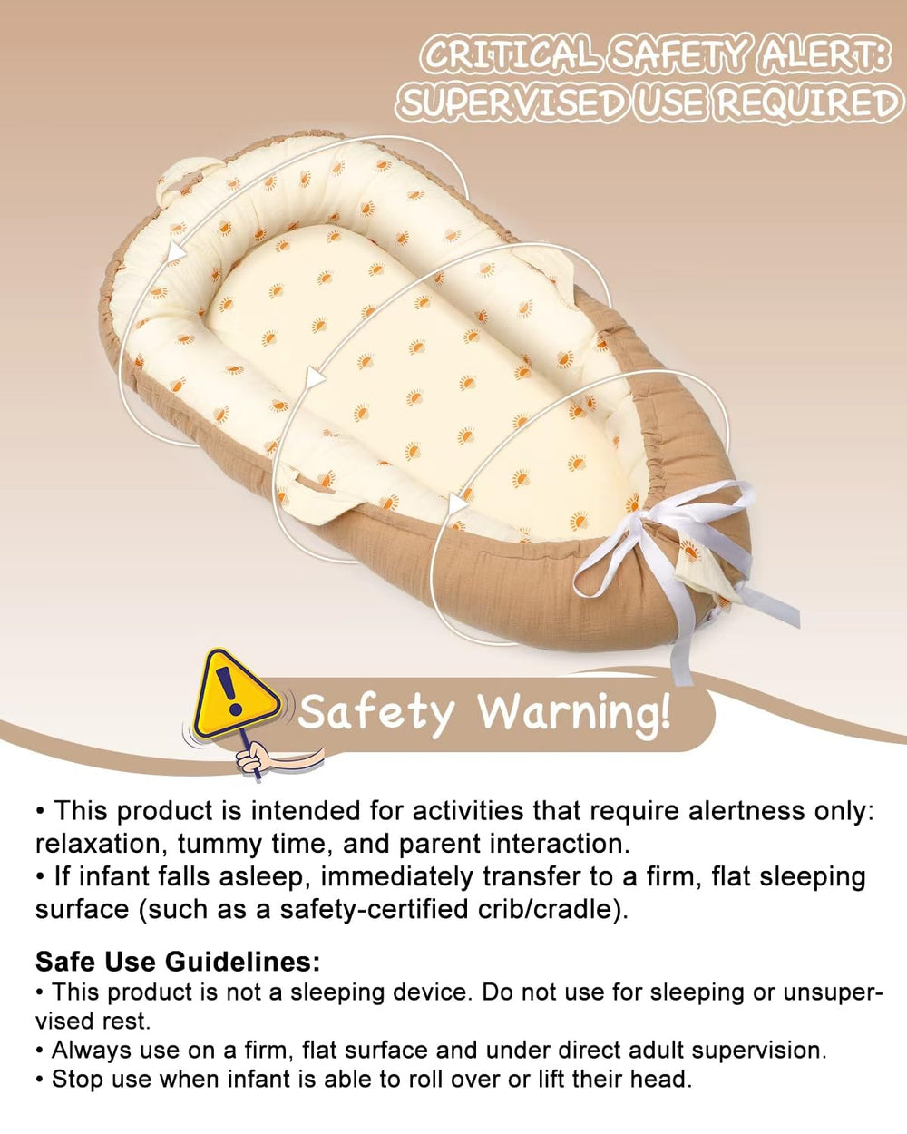 LEADONELNTL Thick mattress and bumpers maintain shape after washes