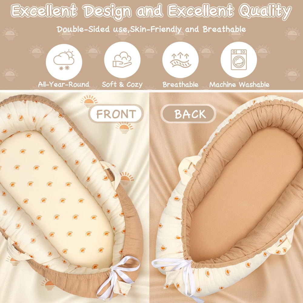 LEADONELNTL Removable, machine-washable cover for quick cleaning