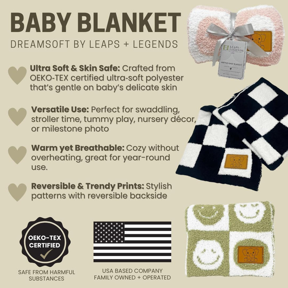 Leaps + Legends Lightning Bolt Blanket on stroller ride offers lightweight comfort