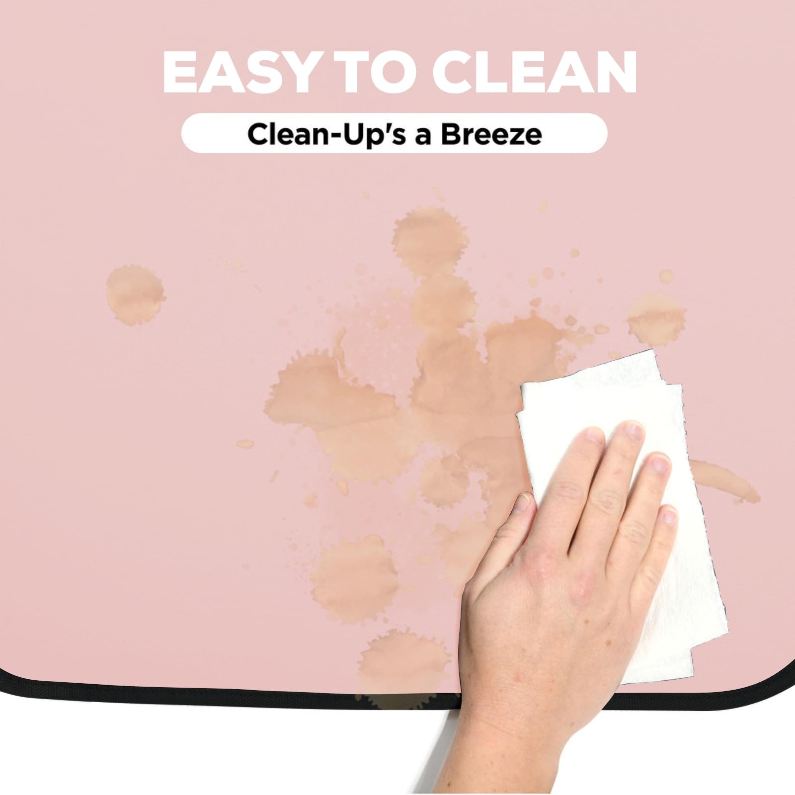 Lebogner back seat protector waterproof coverage handles spills with easy cleanup