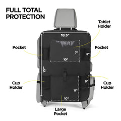 Lebogner ipad-tablet-holder-backseat keeps devices within reach during rides.
