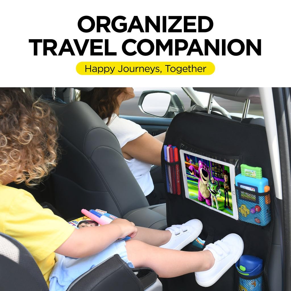 Lebogner x-large-kick-mats-backseat-protector catch dirt and mud from kids' feet.