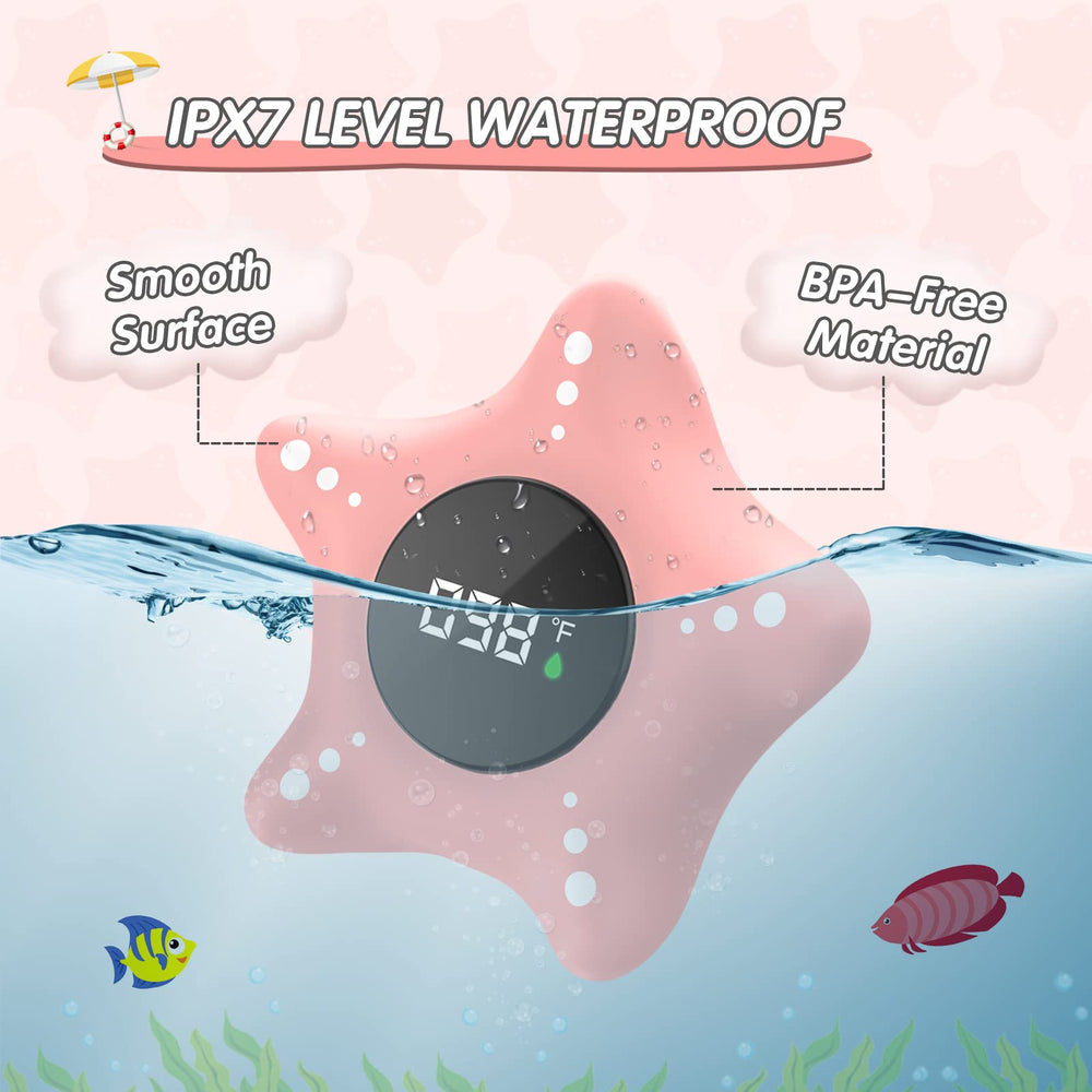 ledfaah bath thermometer color warning blue indicates cooler water