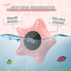 ledfaah bath thermometer color warning blue indicates cooler water