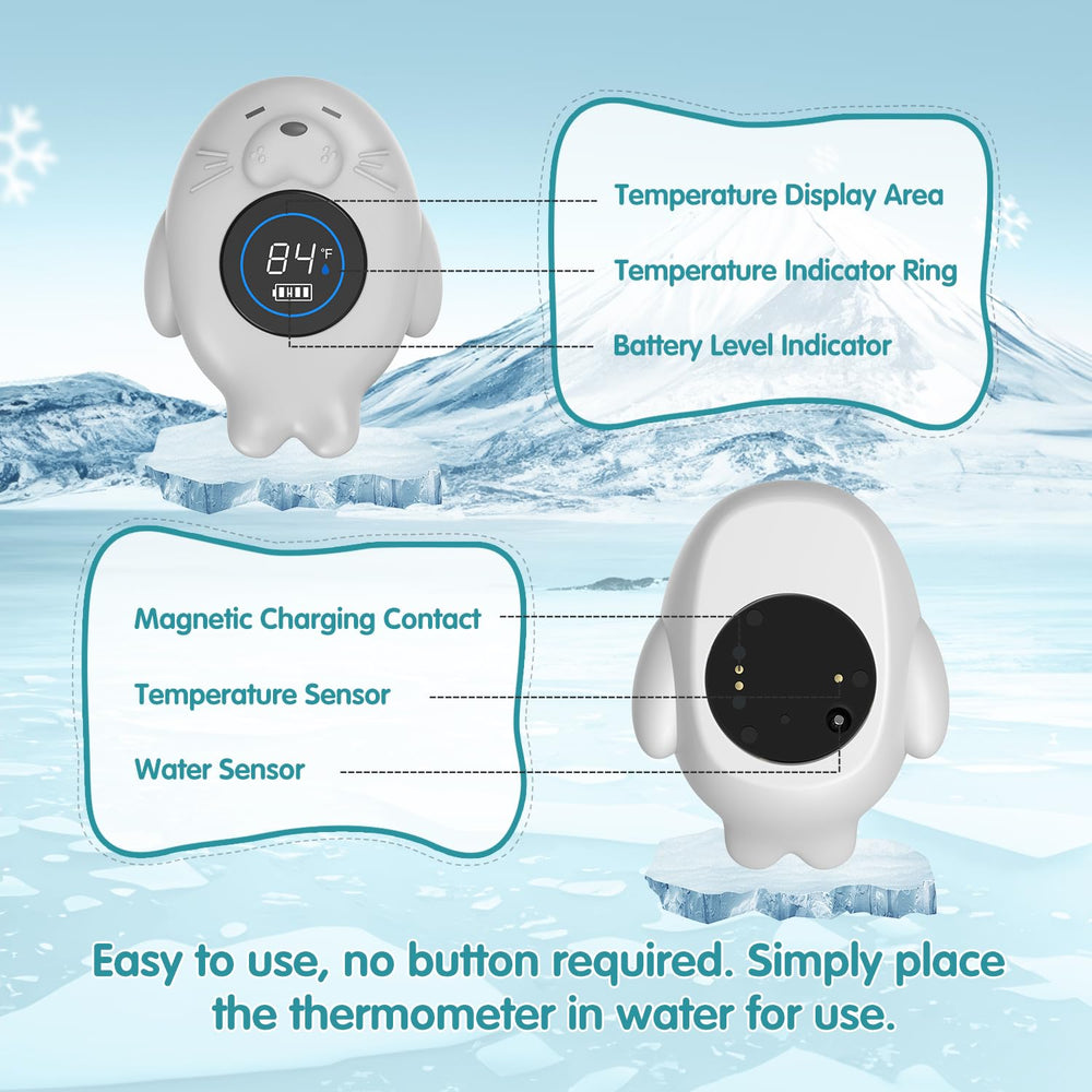 ledfaah cute otter design adds playful charm to bath time