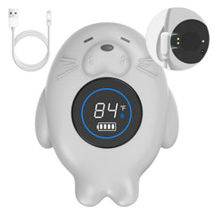 ledfaah rechargeable bath thermometer otter display provides precise baby bath temperatures