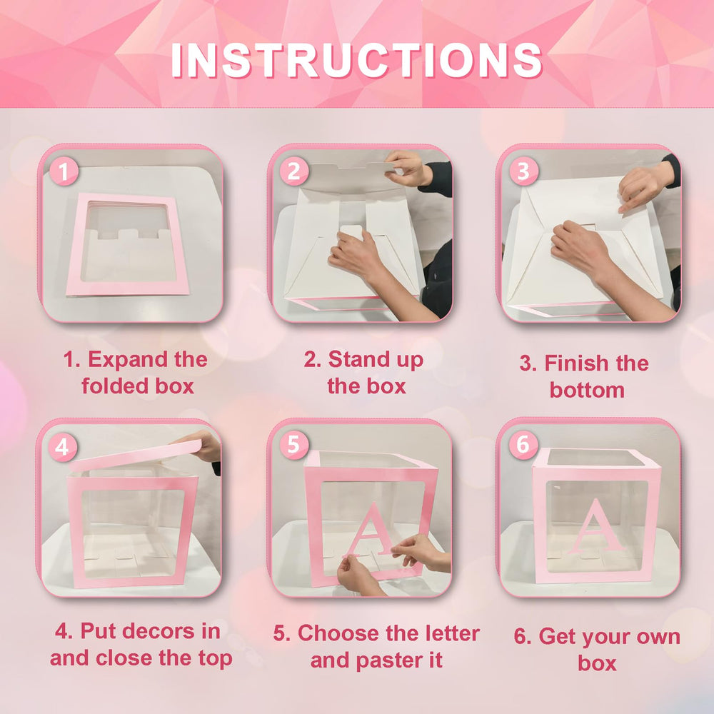 Ledido baby boxes pink keepsake display in nursery after the celebration