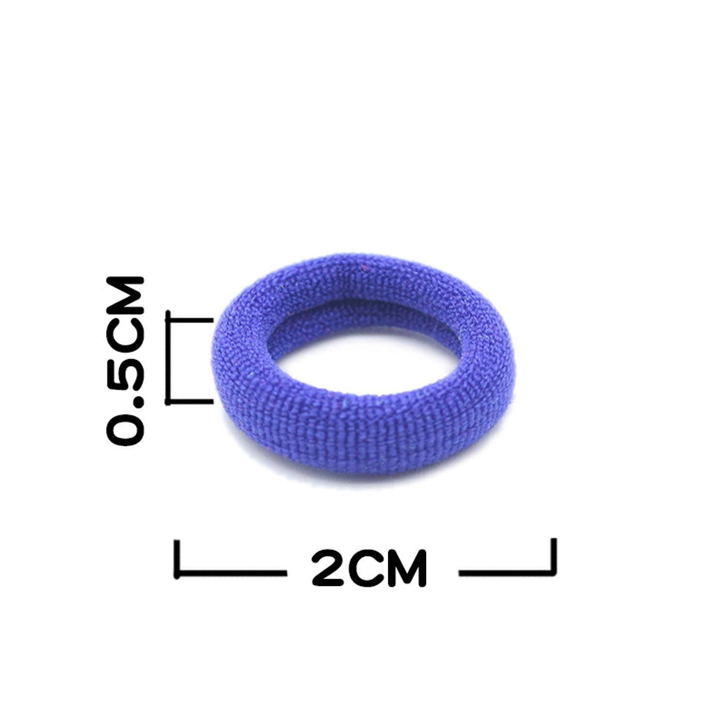 LEDUODO light-color hair ties show gentle styling for babies and infants.