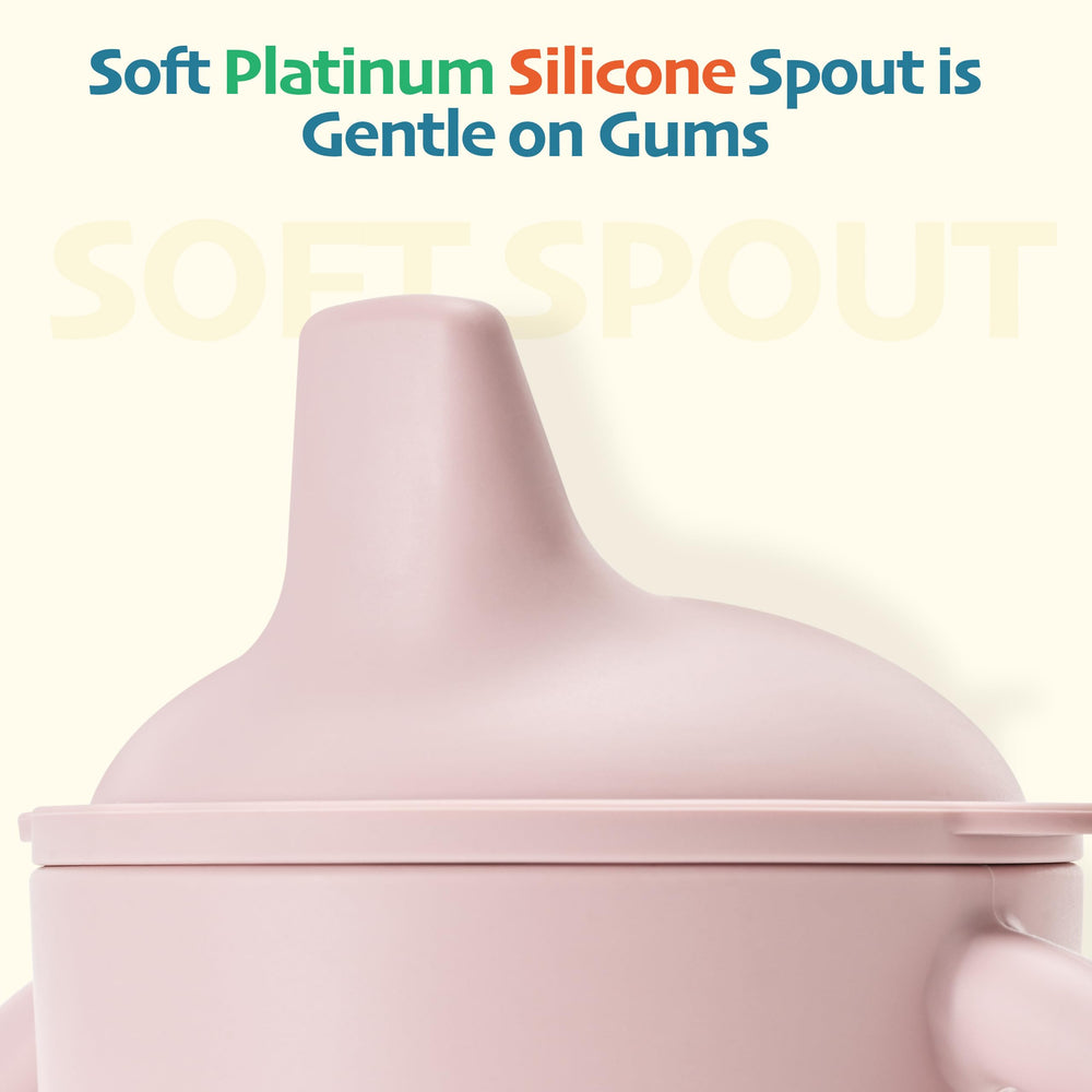 Leeleelon gift-ready sippy cup set perfect for baby showers.