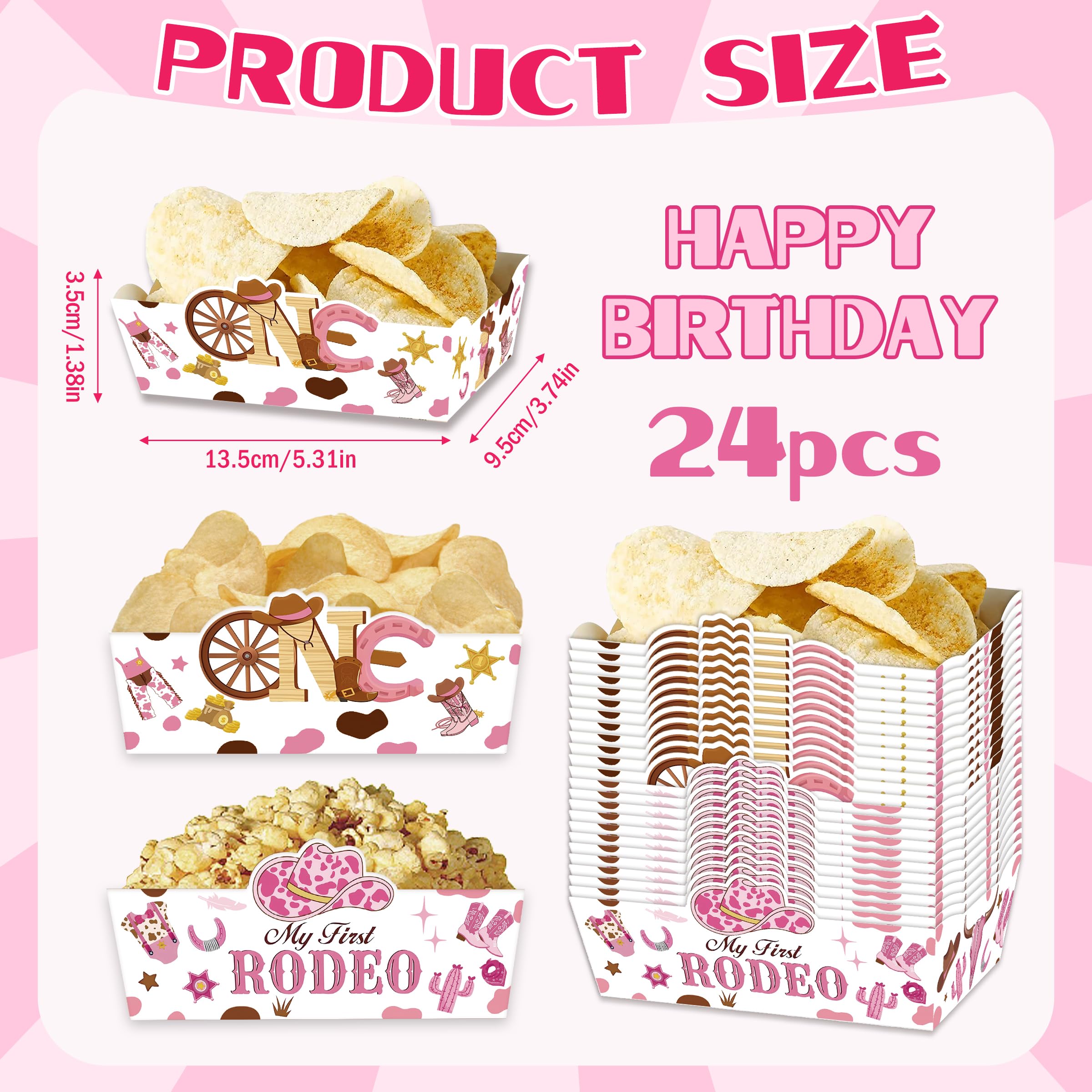 LeerooDecor my first rodeo trays showcase two cowgirl plate designs for first birthdays.