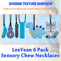 LeeYean feather chew necklace with soft surfaces supports mindful chewing routines.