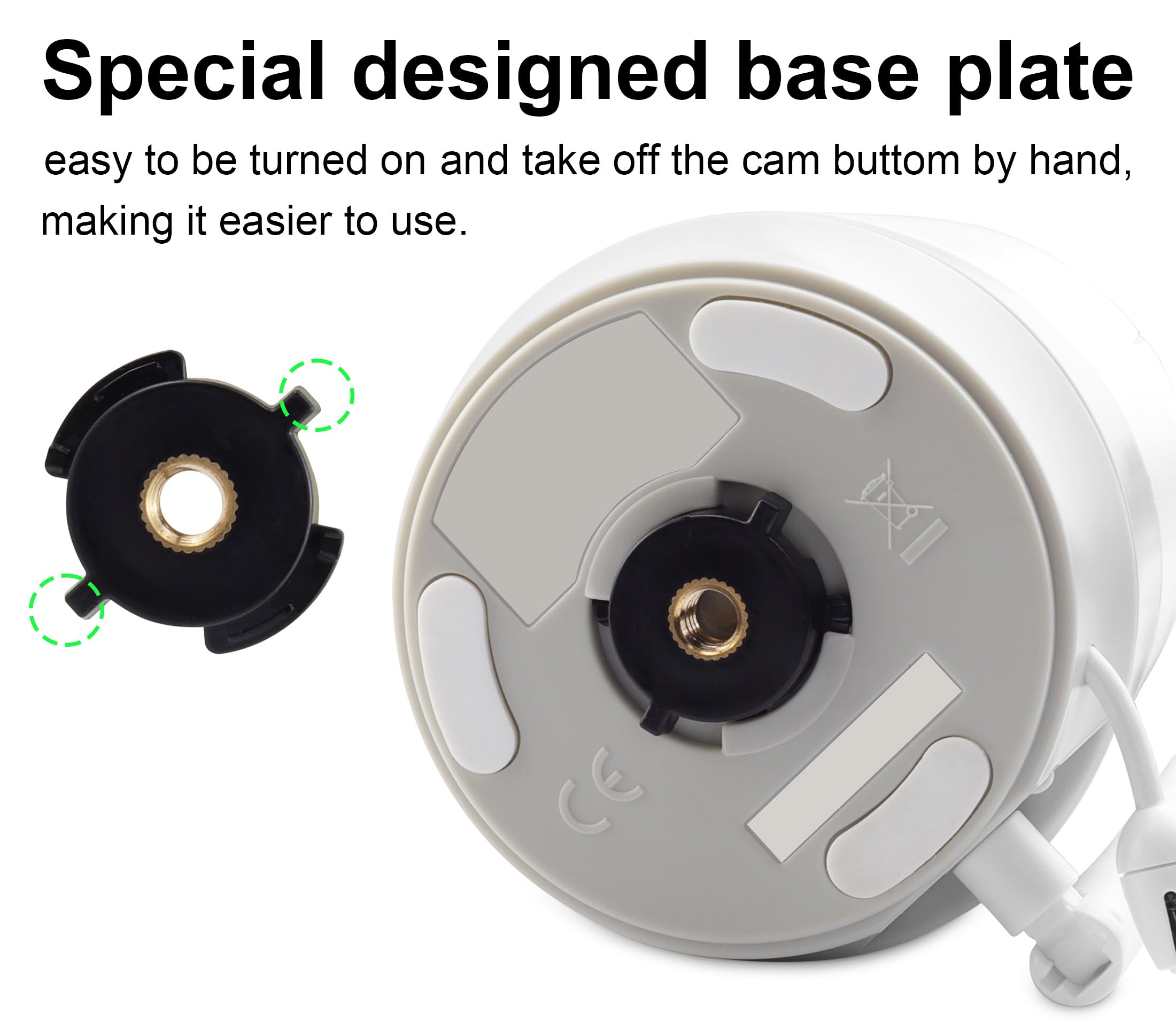 LEFXMOPHY blemil compatibility mount secures BL9052 family cameras
