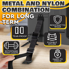 LEGLO TV safety strap durability highlights up to 330 lbs support.