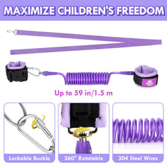Lehoo Castle breathable cotton-lined wristband keeps skin dry during park strolls.