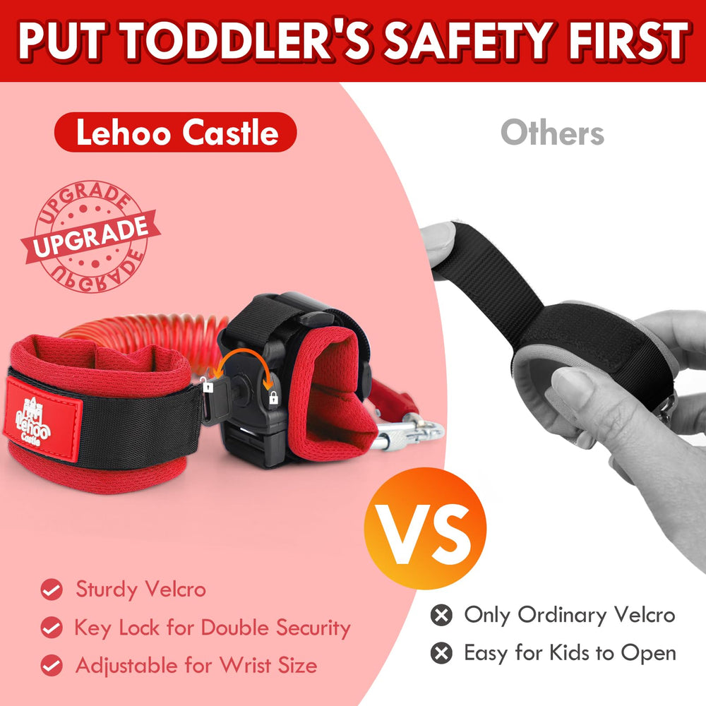 Lehoo Castle leash with 360° rotating connector for smooth movement during walks