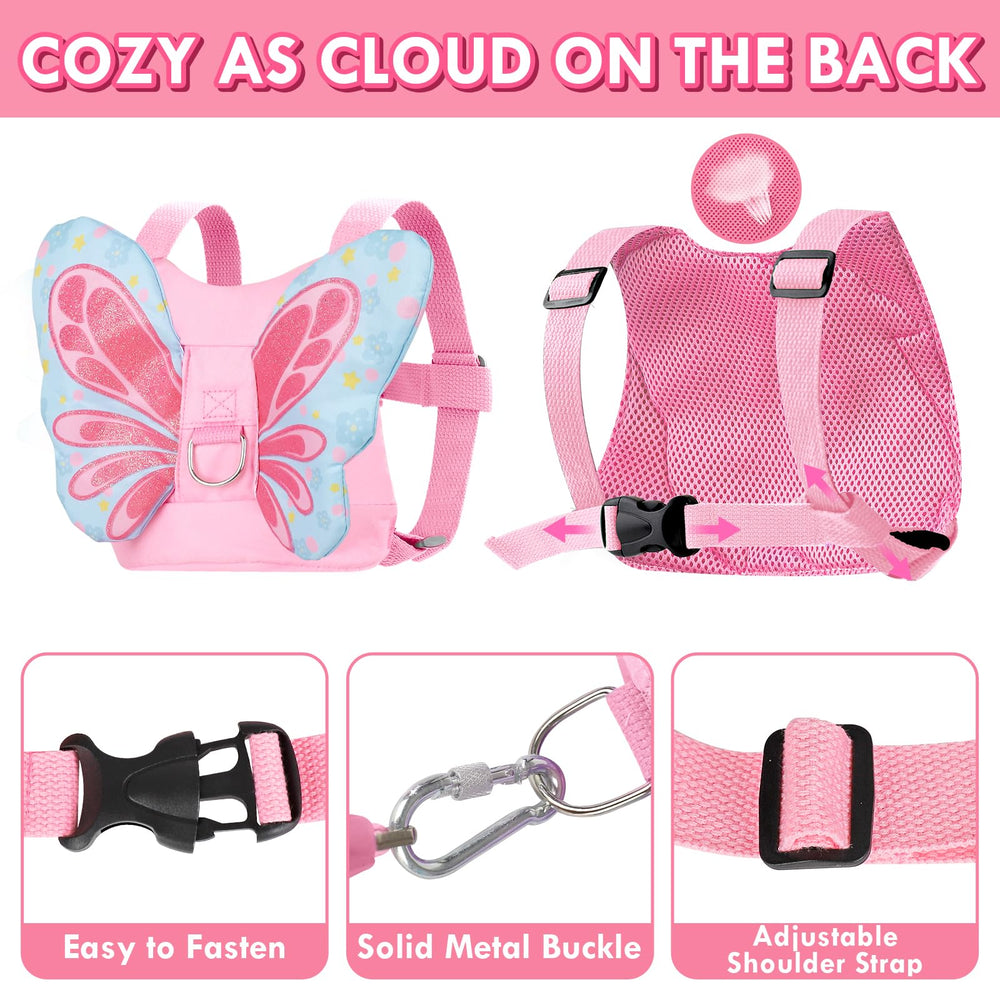 Lehoo Castle Toddler Leash anti-lost lock demonstration for safety in crowds