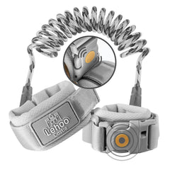 Lehoo Castle toddler leash with induction lock for secure parental control in crowded spaces.