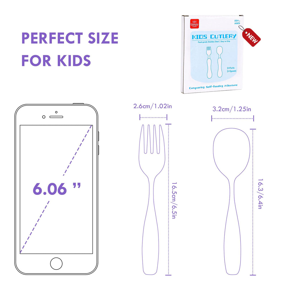 Lehoo Castle rounded edges ensure safe, gentle bites