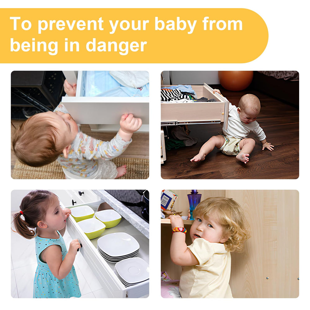 Leikedun childproof locks designed to fit interior spaces stylishly