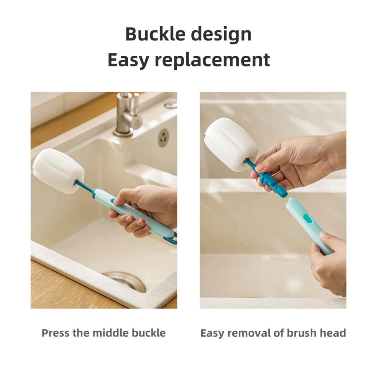 Leixterich ergonomic-handle provides comfortable grip during cleaning.
