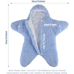Lekad starfish invisible zipper enables easy changes and warmth