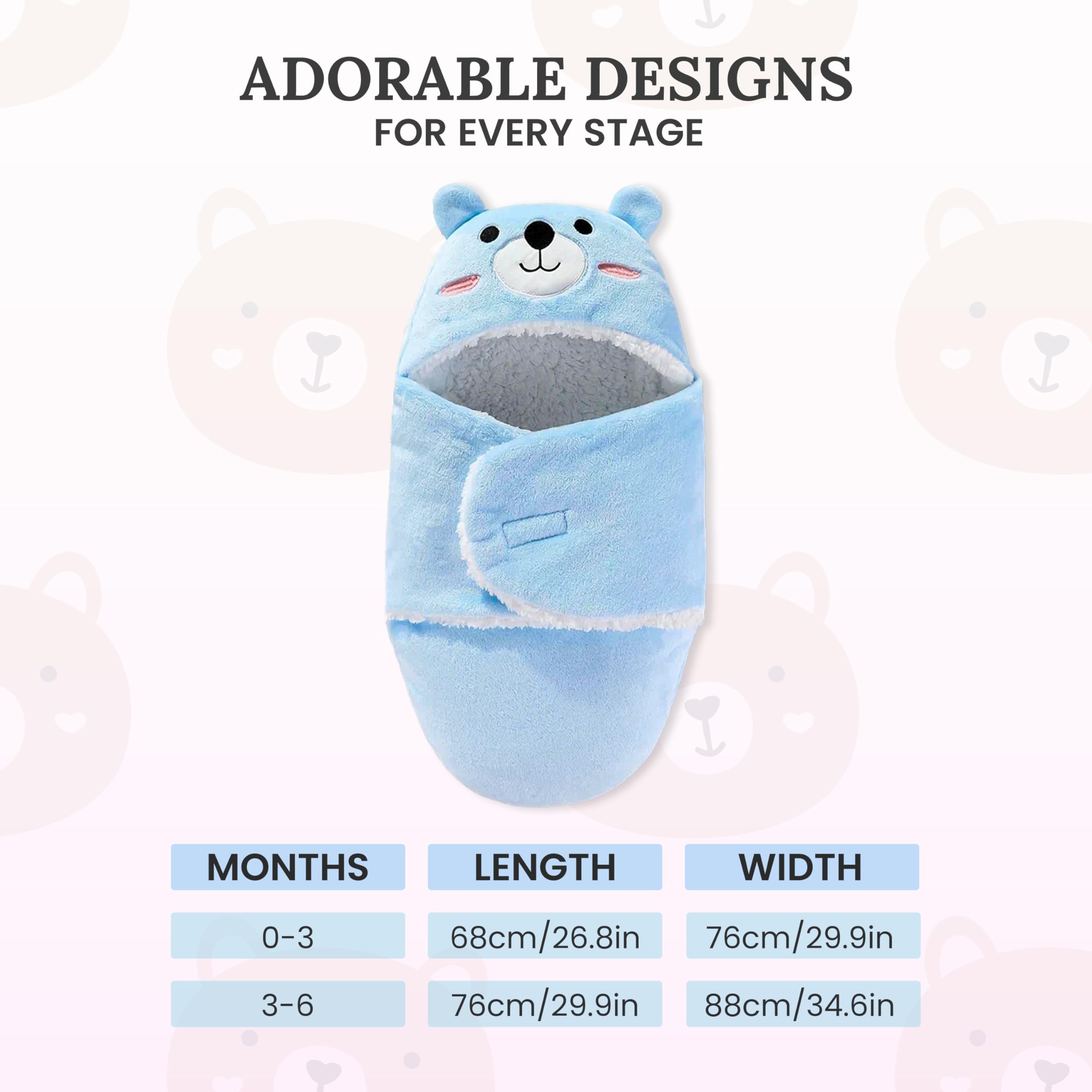 Lemon Prime ultra-soft sherpa swaddle on baby for restful outdoor naps.