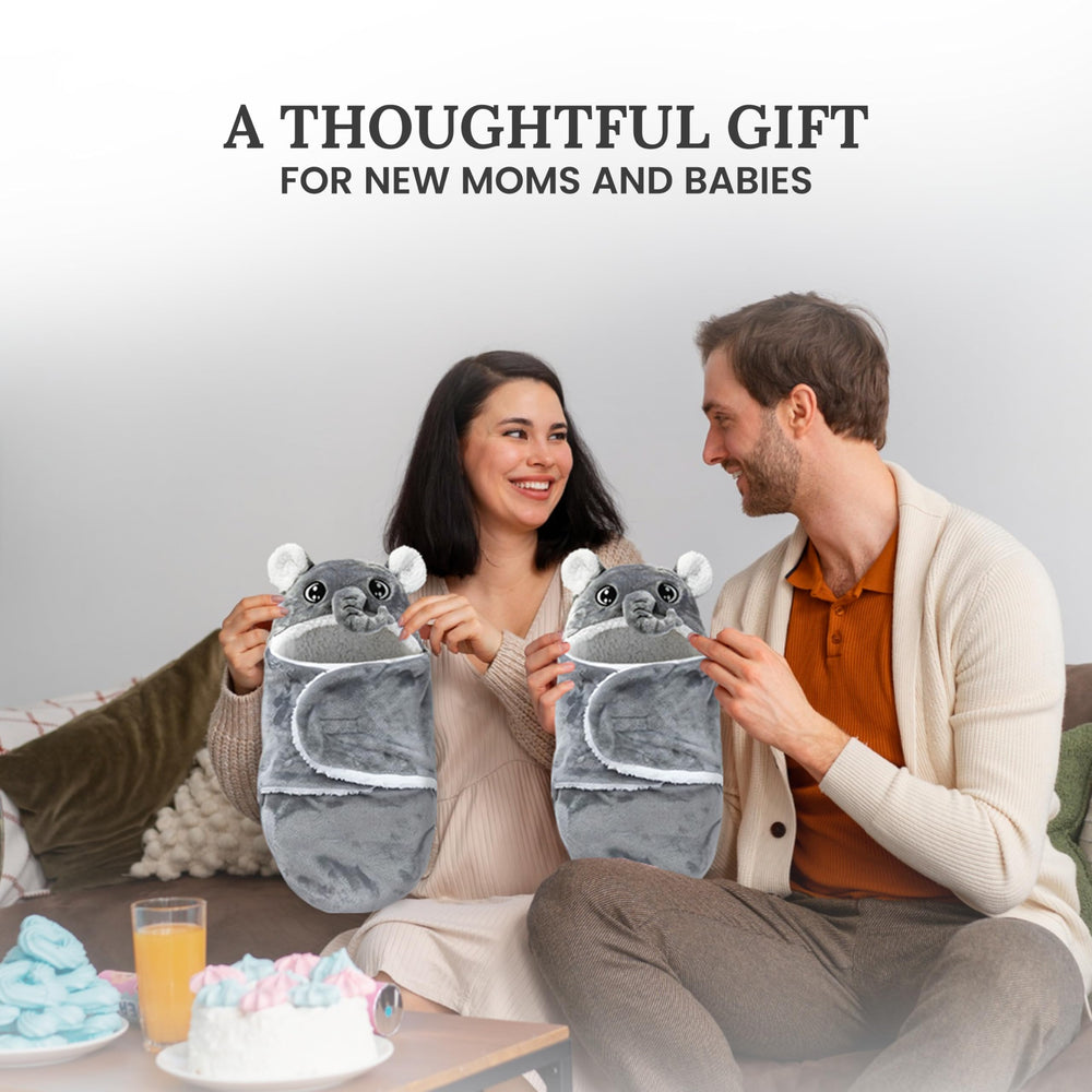 Lemon Prime swaddle Ultra gift-ready gray ideal for registry gifts