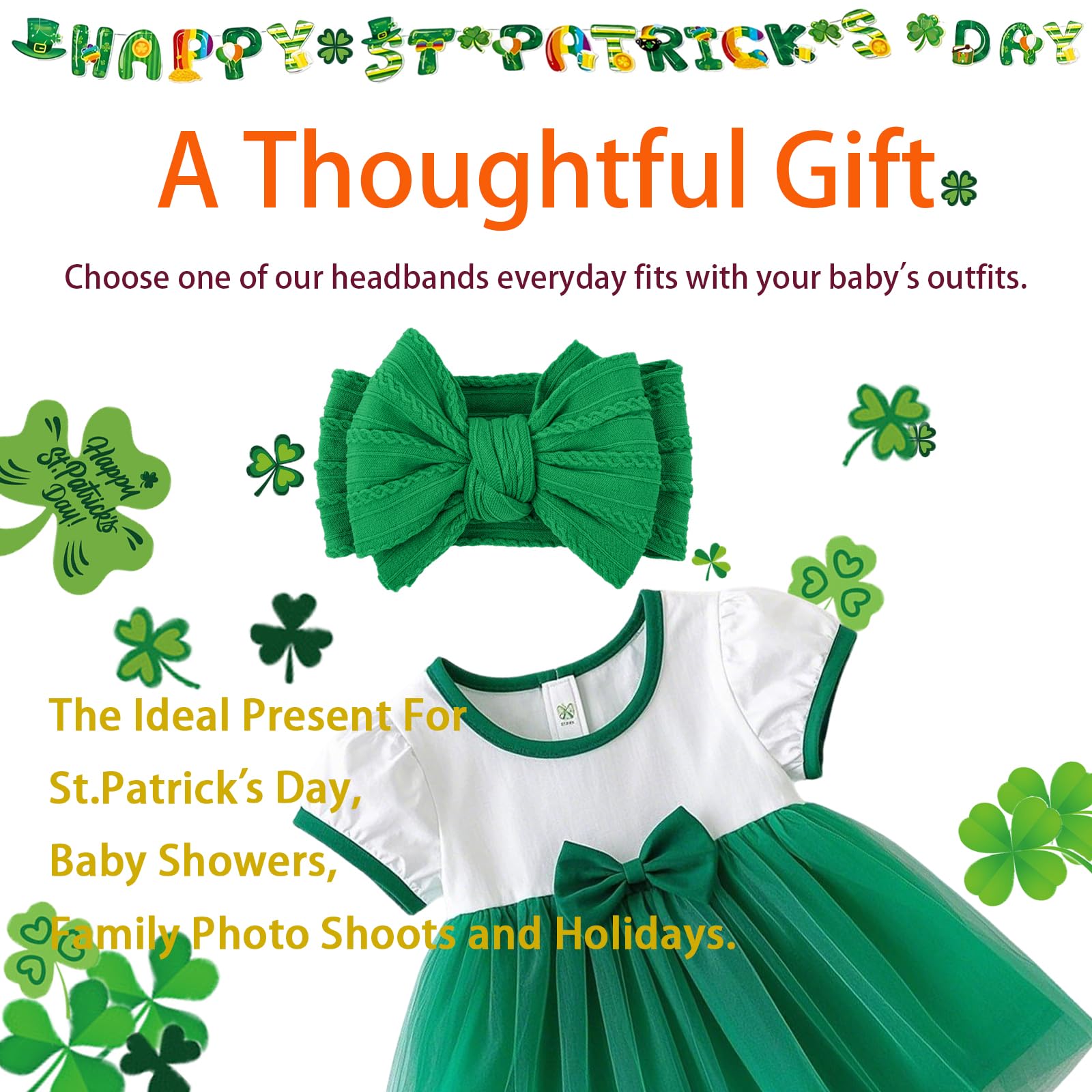 LemonSpace all-season nylon headband suitable from newborns to kids with comfortable stretch.