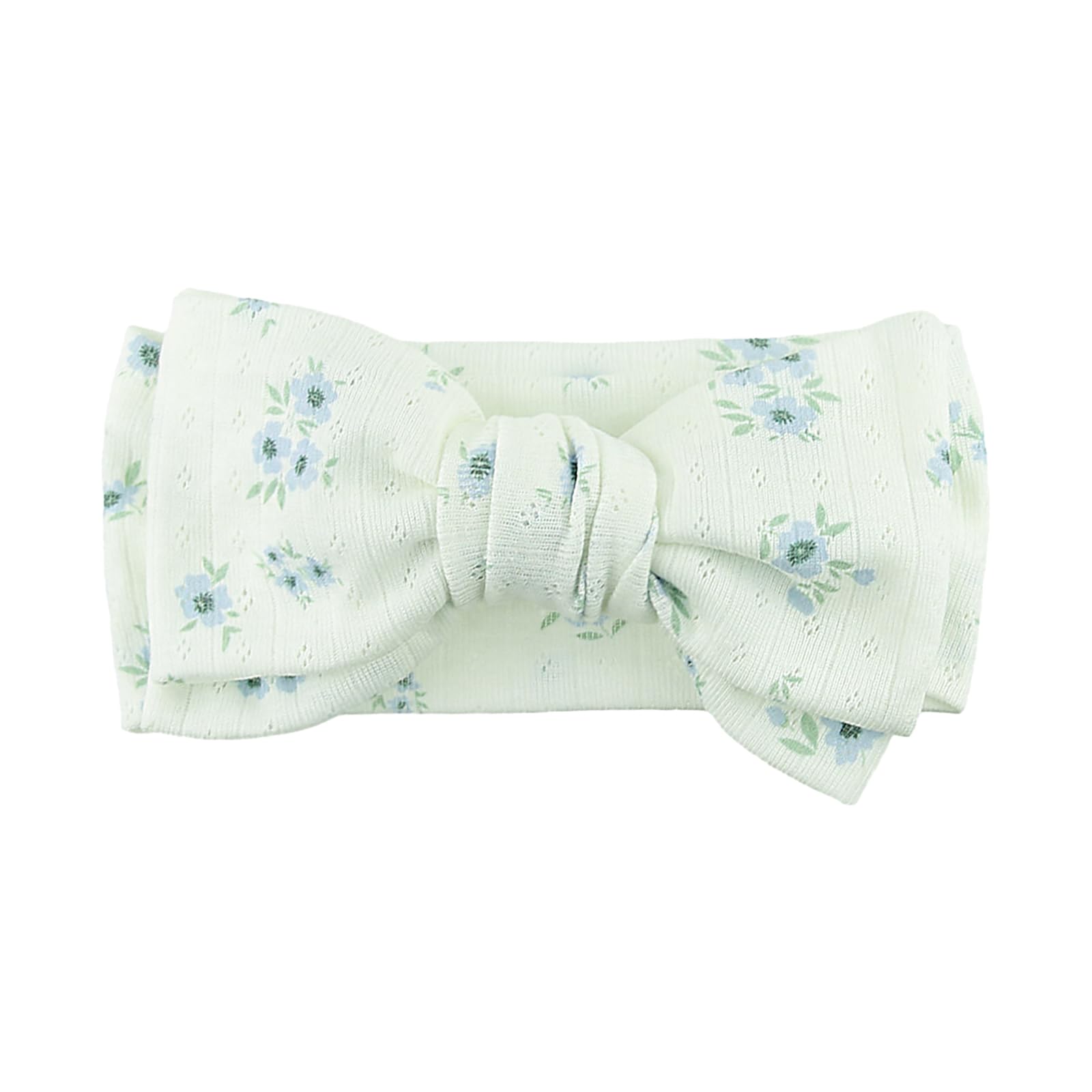 LemonSpace knotted double bows on soft cotton headwrap for gentle daily wear