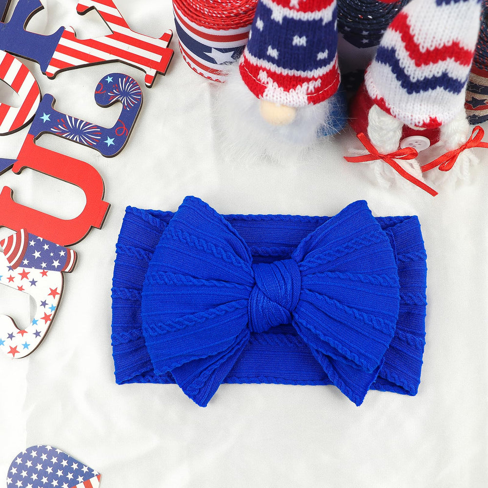 LemonSpace breathable nylon headband in blue for comfortable all-day wear