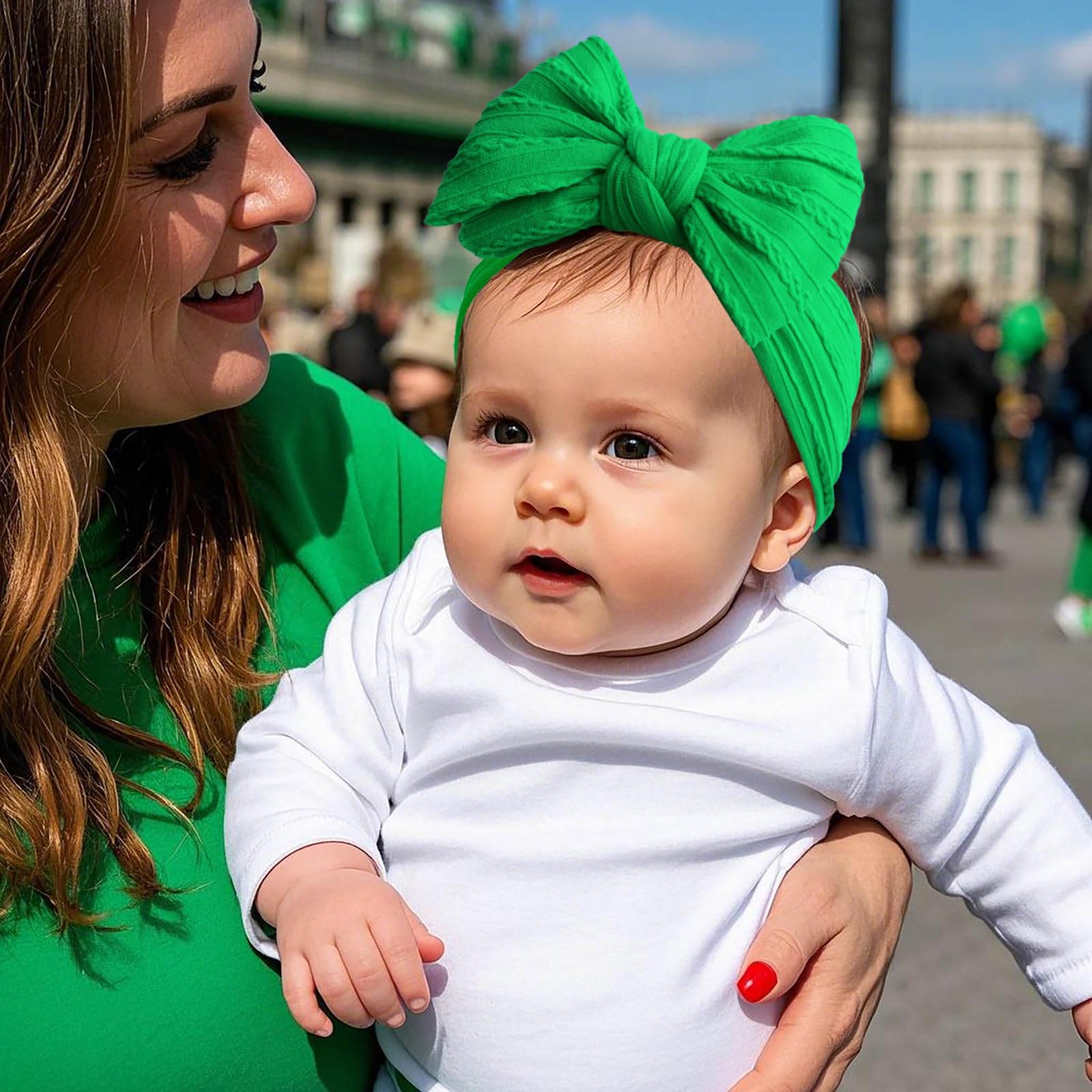 LemonSpace gift-packaging-st-patricks-headband conveys ready-to-gift presentation for baby showers.
