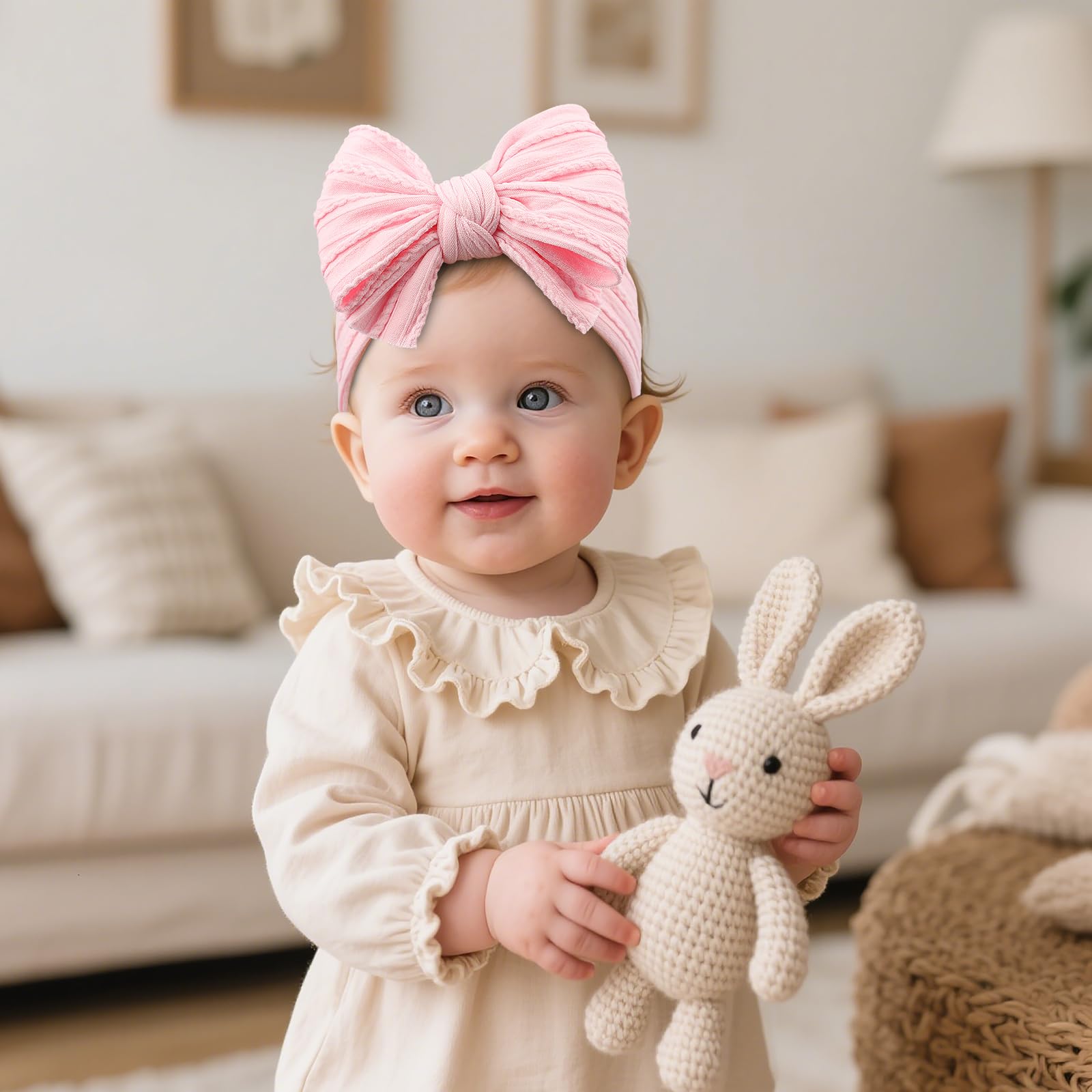 LemonSpace knot headband anti-slip design stays put during play.