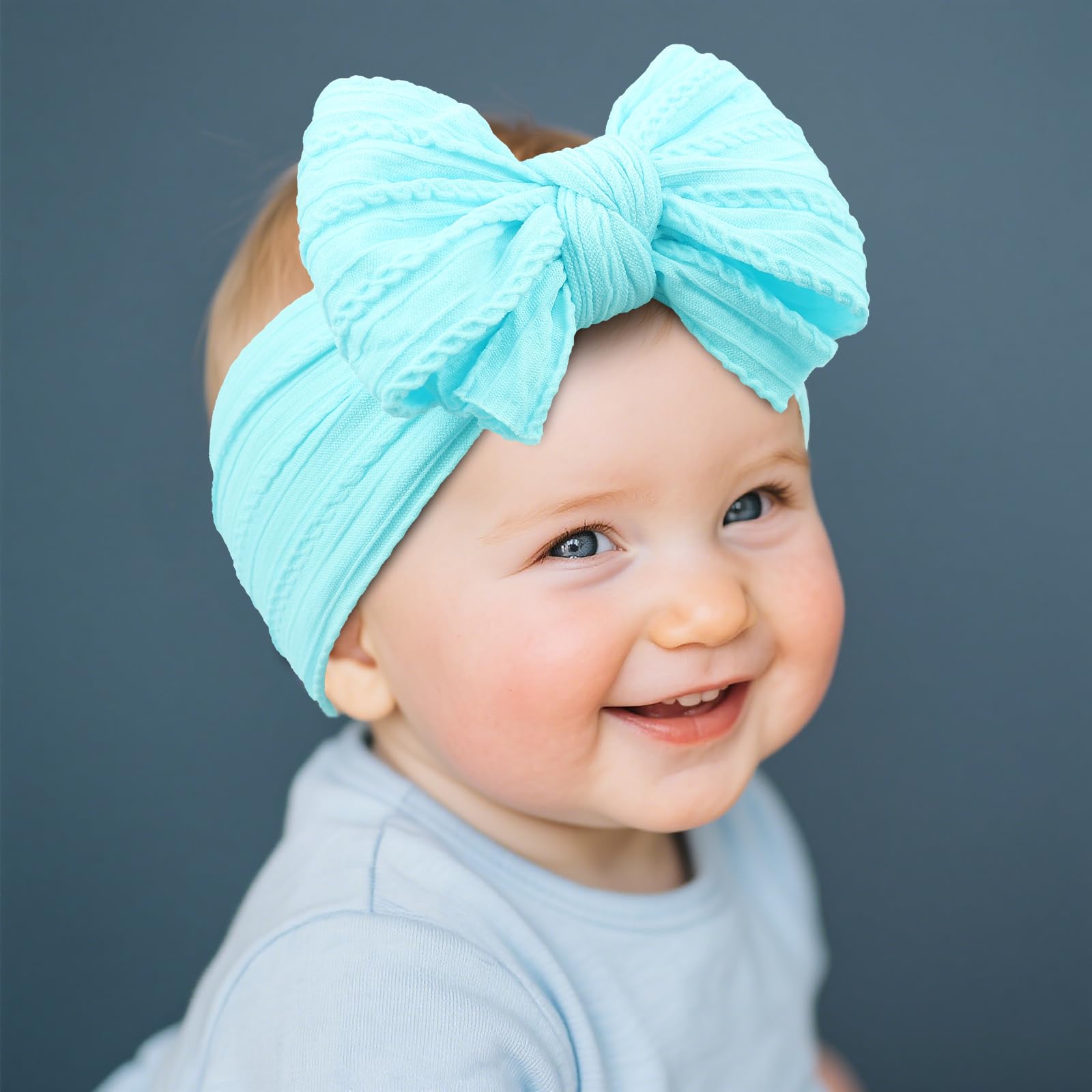 LemonSpace headband bow detail highlights breathable stretch for all-day comfort.