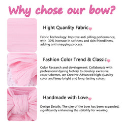 LemonSpace newborn headwrap with stretchy band grows with baby for comfortable wear.