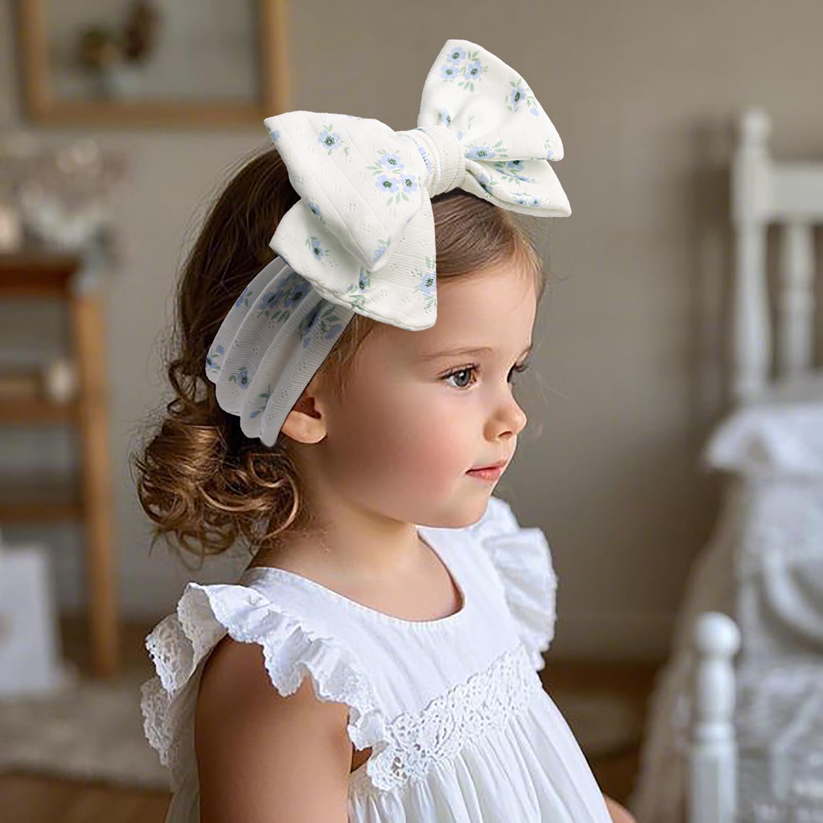LemonSpace wildflower print headband brightening outfits for year round styling