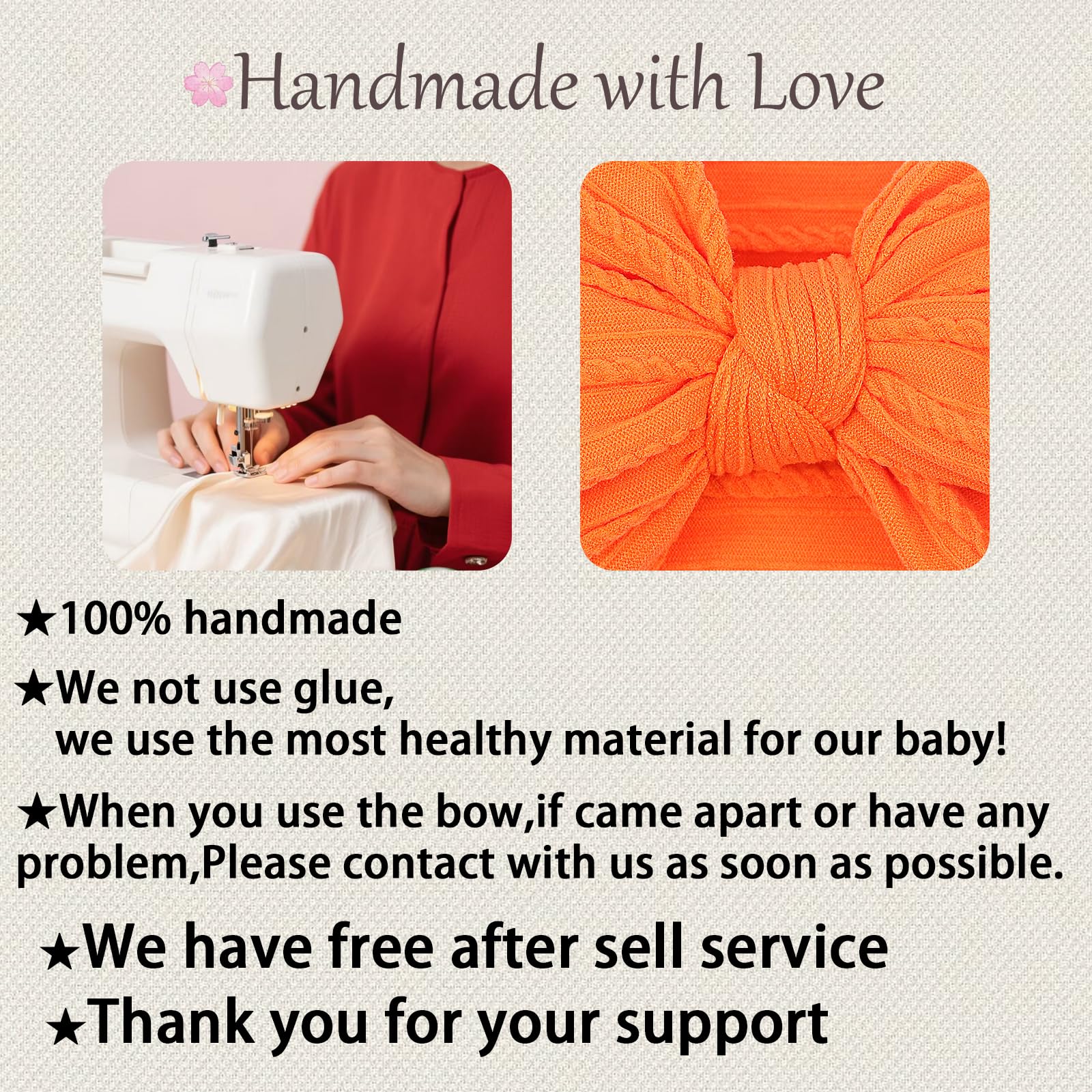 LemonSpace orange baby bow side profile highlights cute everyday wear