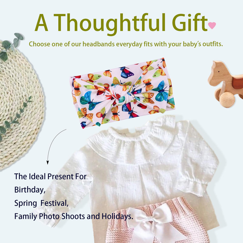 LemonSpace outfit-photoshoot headband complements baby outfits
