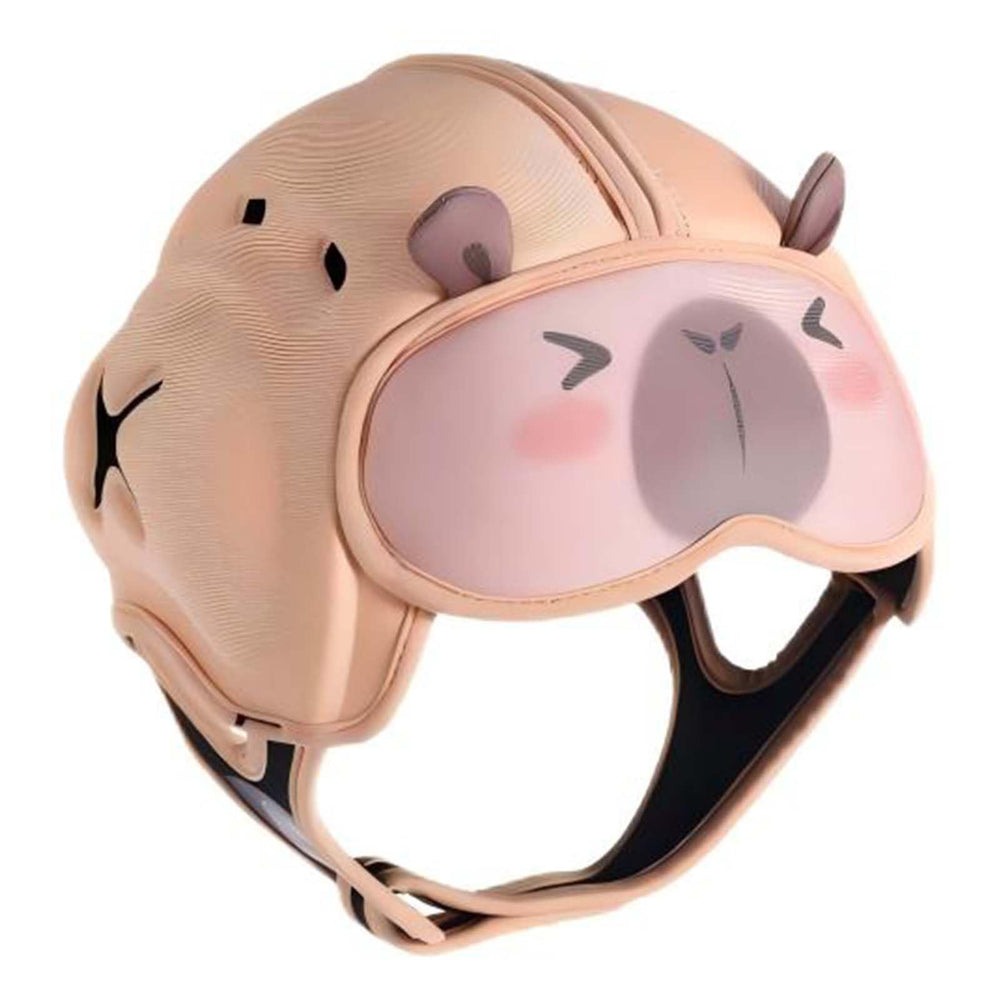 Lemrok MamboBaby front view offers lightweight infant helmet for crawlers.