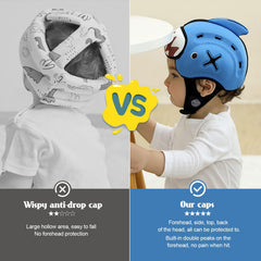 Lemrok MamboBaby helmet expandable headband illustrates growth-ready sizing for toddlers.