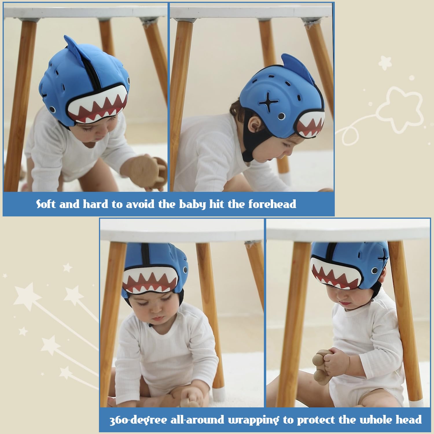 Lemrok MamboBaby helmet side view highlights lightweight comfort during active movement.