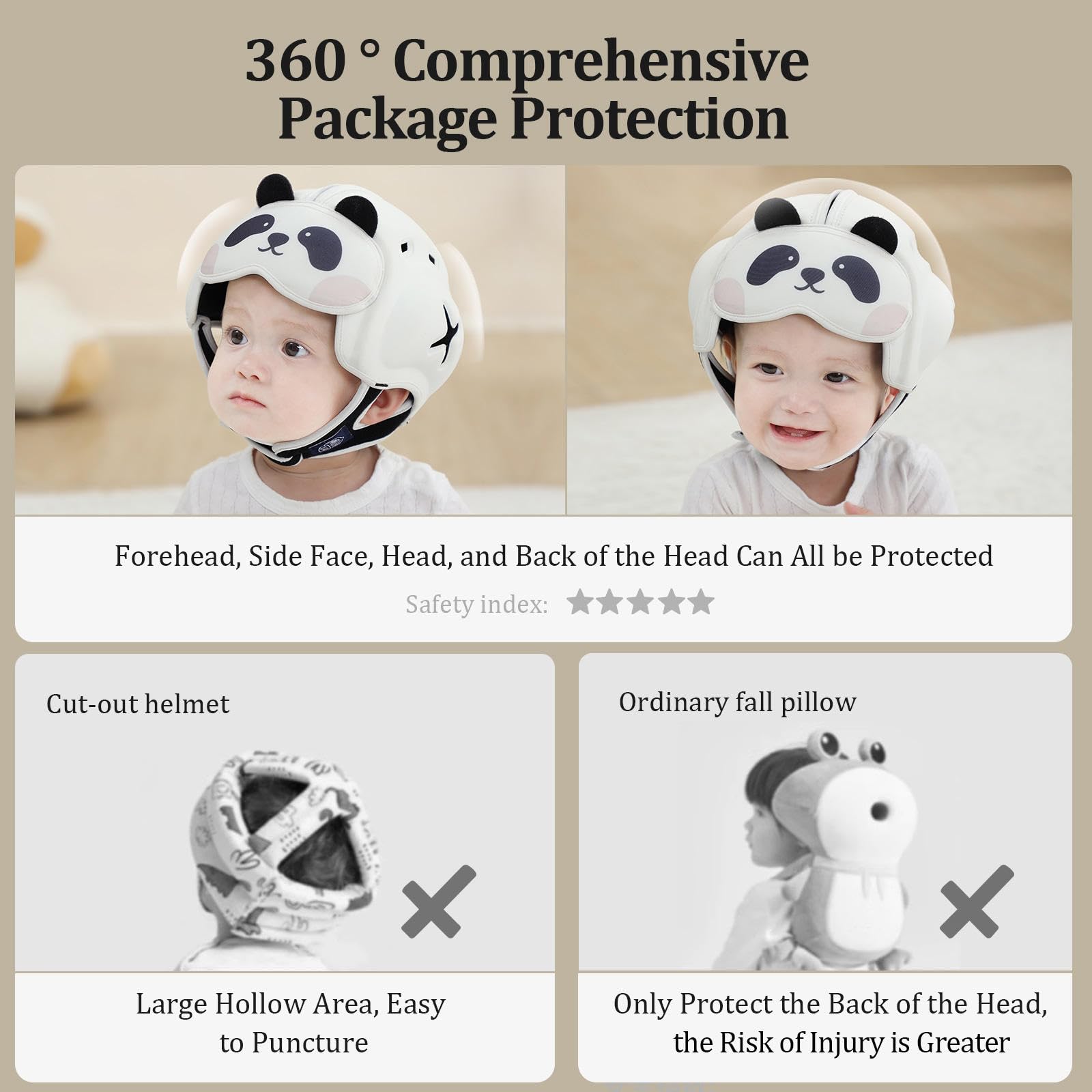 Lemrok MamboBaby helmet ventilation detail emphasizes breathable honeycomb design.