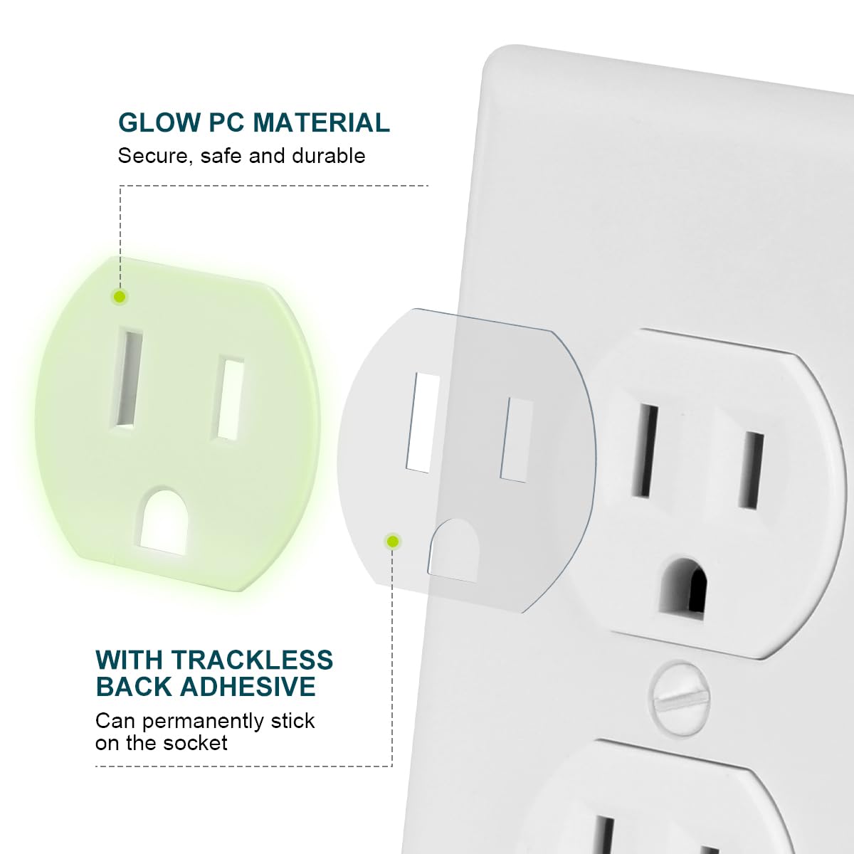 Lenink Loose Outlet Fix durable PC material demonstrates heat resistance.