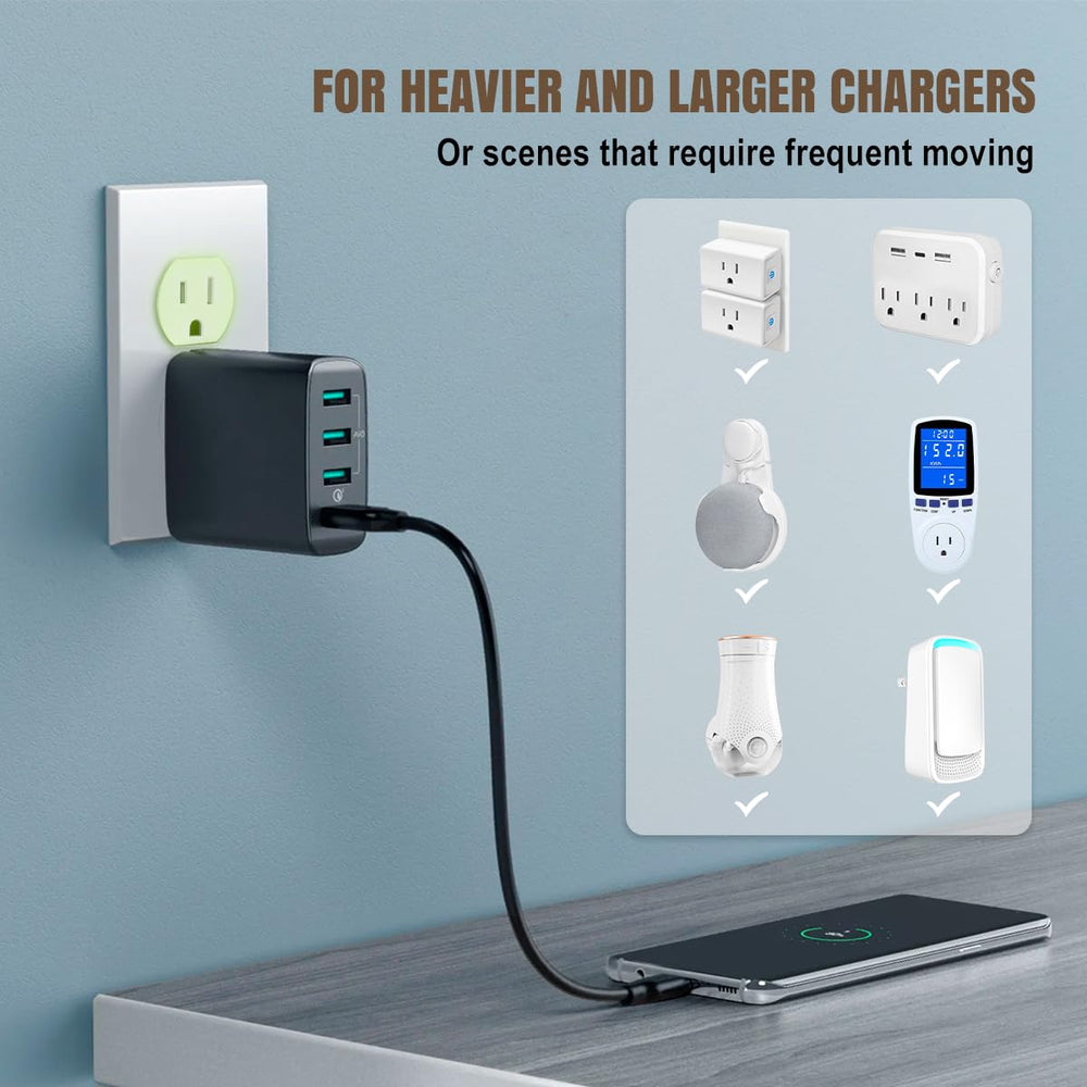 Lenink Loose Outlet Fix for larger chargers demonstrates stable power.