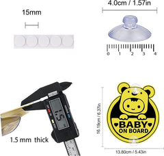 Leniutor Koala Baby On Board non-reflective side doubles as interior décor