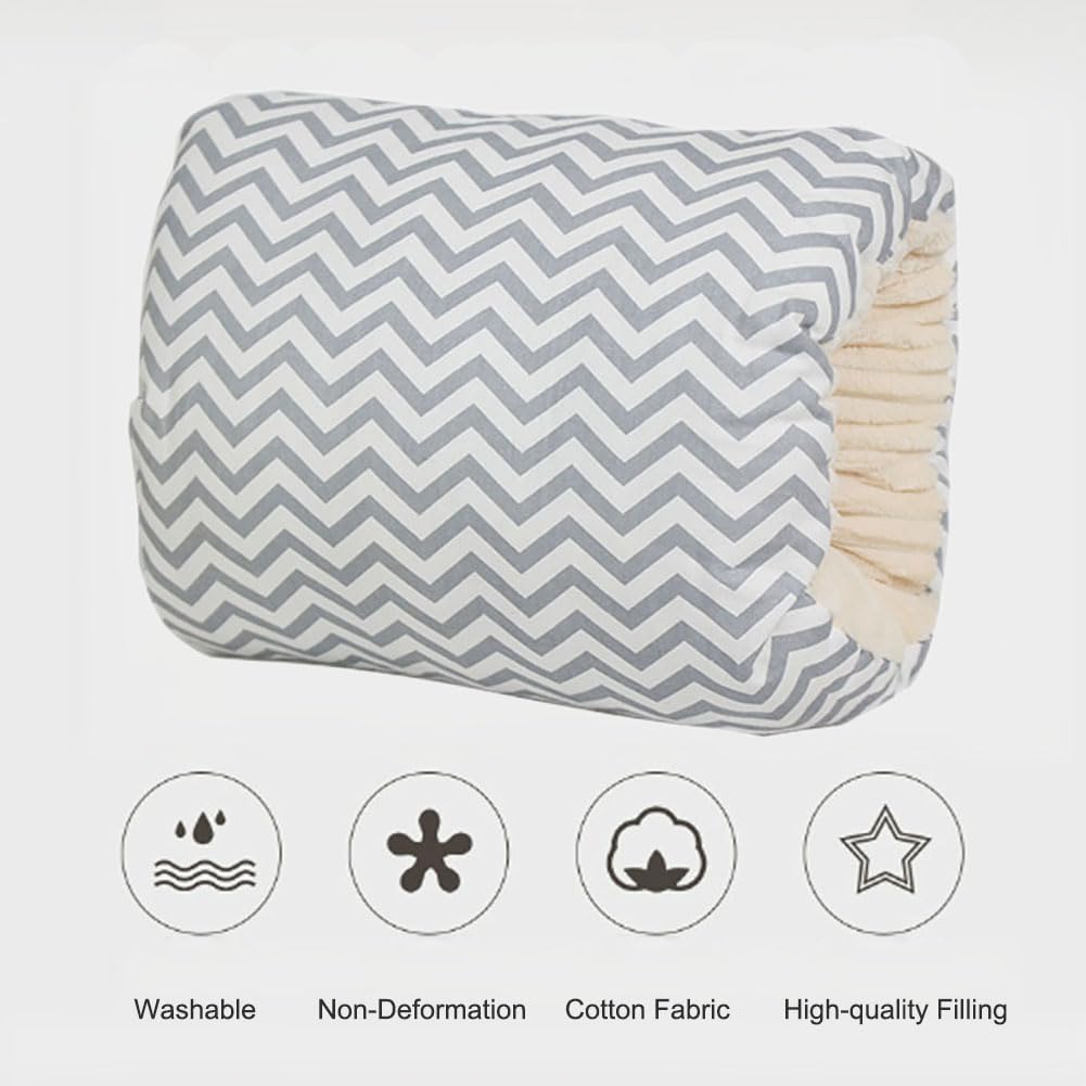 LENOTEX multi-use nursing pillow supports both breastfeeding and bottle feeding