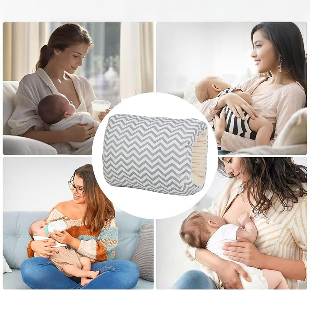 LENOTEX portable nursing pillow in compact size for feeding anywhere
