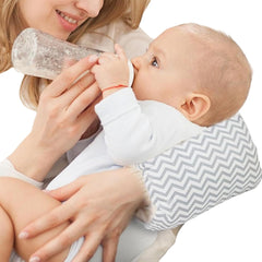 LENOTEX skin-friendly cotton nursing pillow showcases soft surface for comfortable feeding