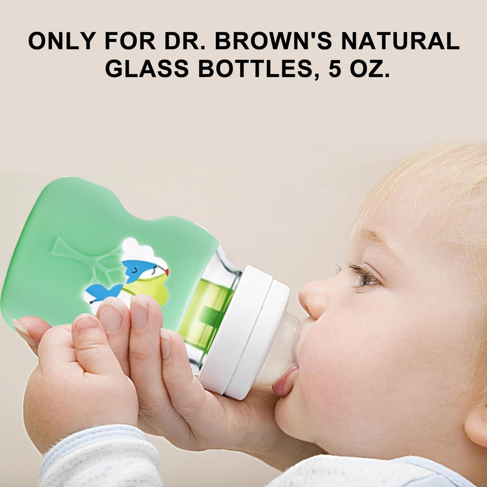 Lenpestia bottle sleeve is dishwasher and sterilizer safe for busy parents.